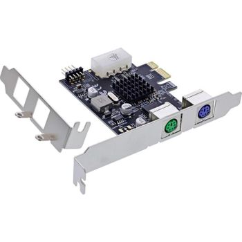 Tarjeta de interfaz InLine 76620P PCIe con PS2 y USB 2.0