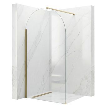 Pared De La Ducha Heaven Brush Gold 100 Walk-in