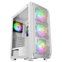 mars gaming mc-kx argb cristal templado usb 30 blanca