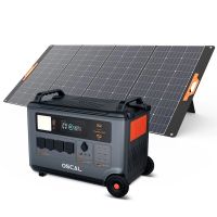 estacion de energia portatil blackview oscal powermax3600 se pm3600se 3600wh lifepo4 con kit de panel solar pm400 3600w