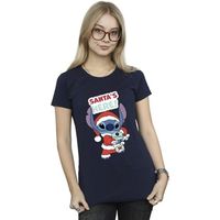disney camiseta santas here para mujer