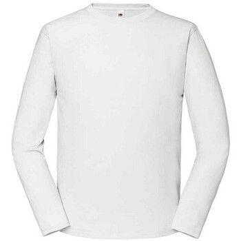 Fruit Of The Loom Camiseta manga larga Iconic 195 Premium para mujer
