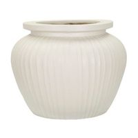 jarron de magnesio color crema o 48x38 cm