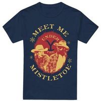 yellowstone camiseta meet me under the mistletoe para hombre
