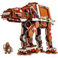 lego star wars caminante at-at pan de jengibre 40806 697 piezas