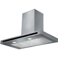 rangemaster hi-lite 110 chimney cooker hood - stainless steel stainless steel