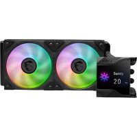 msi mpg coreliquid d240 kit de refrigeracion liquida negro