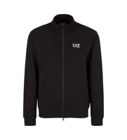ea7 para hombre 8npm31pjvrz sudadera tipo cardigan xs negro casual deportivo algodon multideporte