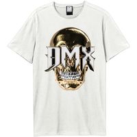 amplified clothing camiseta manga larga 3d skull para hombre