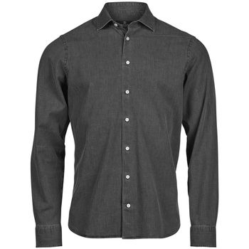 Tee Jays Camisa manga larga T4004 para hombre