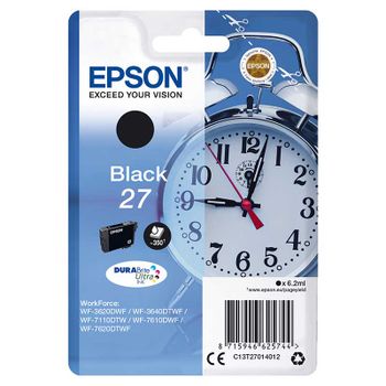 Epson 27 (T2701) Black Original Standard Capacity Ink Cartridge
