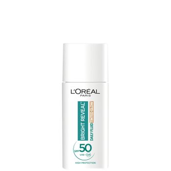 L'Oréal Paris Daily Fluid Tinted Glow SPF 50+ 50ml (Various Shades) - Bronze Glow