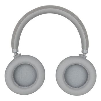 Auriculares Forcell inalámbricos Bluetooth con Cancelación Activa de Ruido, Micrófono y USB-C, gris