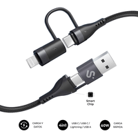 cable subblim top 4 in 1 60w ccla 12m