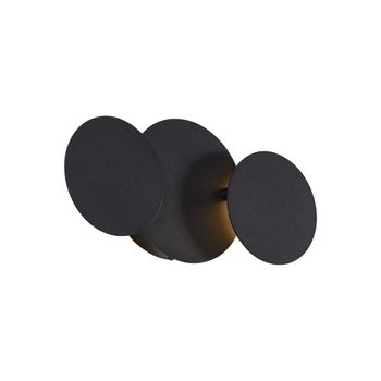 Aplique moderno negro led