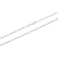 cadena de eslabones de plata 925 para mujer