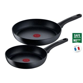 Juego de sartenes Tefal G28191 Mineralia+ 2 piezas 28 y 24 cm