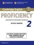 cambridge english proficiency 2 student s book without answers