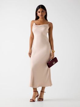 Vestido Lencero De Strass