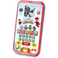 smartphone educativo vtech spidey para ninos 3-7 anos con pantalla pixel animada