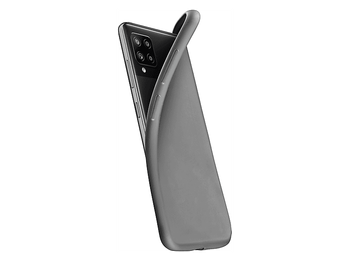 Funda móvil - CellularLine Chroma, Para Samsung Galaxy A12, Flexible, Negro