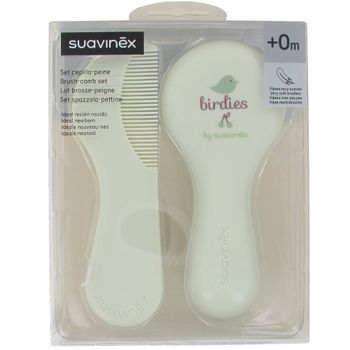 Suavinex cepillo y peine verde