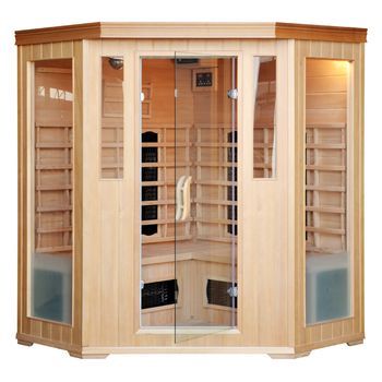 Narvik Cabina De Sauna Infrarroja De Lujo 3/4 Plazas