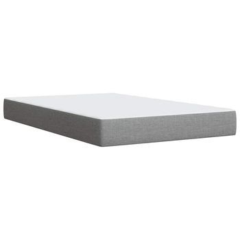 Cama (gris Claro, Con Colchón)