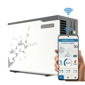 Bomba Calor S Line Pro Fi Full Inverter Ventilación Lateral Wifi Hayward - 15kw