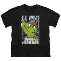 sesame street camiseta go away para nino