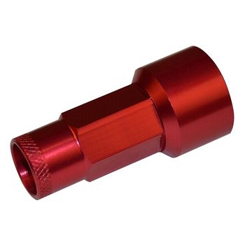 Lugnuzz Magnetic Wheel Nut Covers 17mm x20 Red