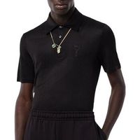 lacoste polo runway regular fit satin para hombre