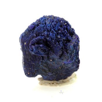Chessylite - Pierre Natural De Francia, Chessy -les -mines - Cristal De Azurita, Color Multicolor, 33.13 Ct - Certificado De Autenticidad Incluido |