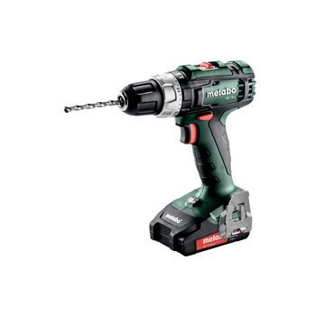 Metabo Sb 18 L Taladro Atornillador De Percusión De Batería/18v 2x Ion De Litio; Cargador Sc 30; Metabox 145