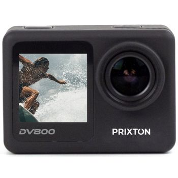 Prixton DV800 Cámara Deportiva Dual Screen 5K