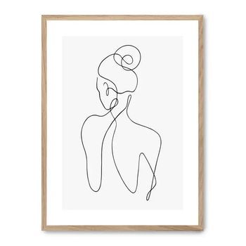 Cuadro Woman Line Art V