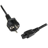 startechcom cable de 2m de alimentacian para portatiles enchufe ue a c5 25a 250v 18awg cable de repuesto para cargador cable hoja de trabol mickey mouse cable para europa ul