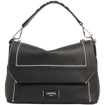 Lancel Bandolera Bolso con solapa M Ninon Negro para mujer