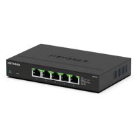 switch netgear ms305e 5 puertos 25g ethernet sin ventilador montaje pared