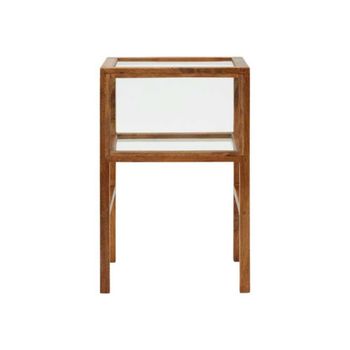 Mesa auxiliar  madera natural