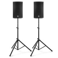 altavoces bluetooth power dynamics pd410a 2x200w rms 1600w soportes