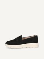 caprice slipper black made of leather size 41