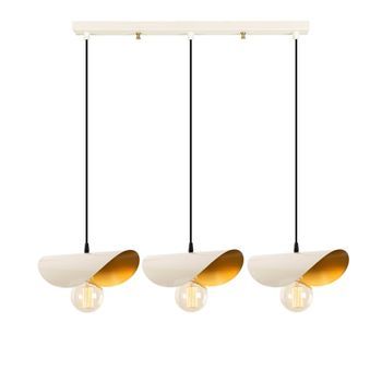 Lámpara De Techo Sivani-mr-965 Oro Blanco Hierro 80x17x106 Cm