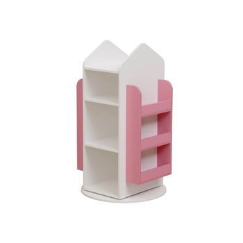 Estantería Infantil Giratoria Juna - 60 X 60 Cm Rosa