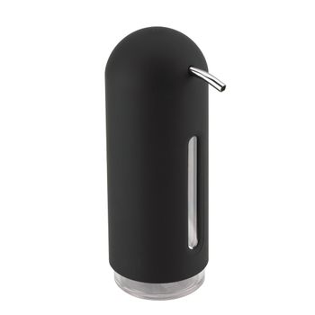 Dispensador de jabón negro