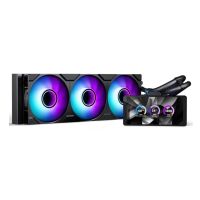 refrigeracion liquida phanteks glacier one 360m25 lcd 360mm 3 ventiladores rgb