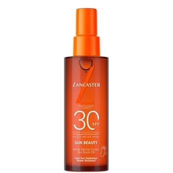 Lancaster Sun Beauty Satin Dry Oil Fast Tan Optimizer for Body SPF30 150ml