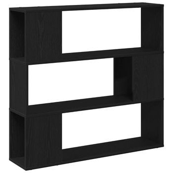 Conjunto De Mueble De Tv | Mueble De Salón | Gabinete De Tv Roble Negro 100 X 24 X 94 Cm
