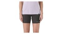 pantalones cortos patagonia endless run   6 in  mujer negro