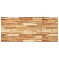 encimera tocador bano madera acacia acabado aceite 120x60x2 cm vidaxl